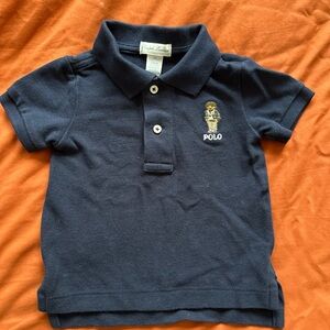 Ralph Lauren baby Polo Shirt in Navy